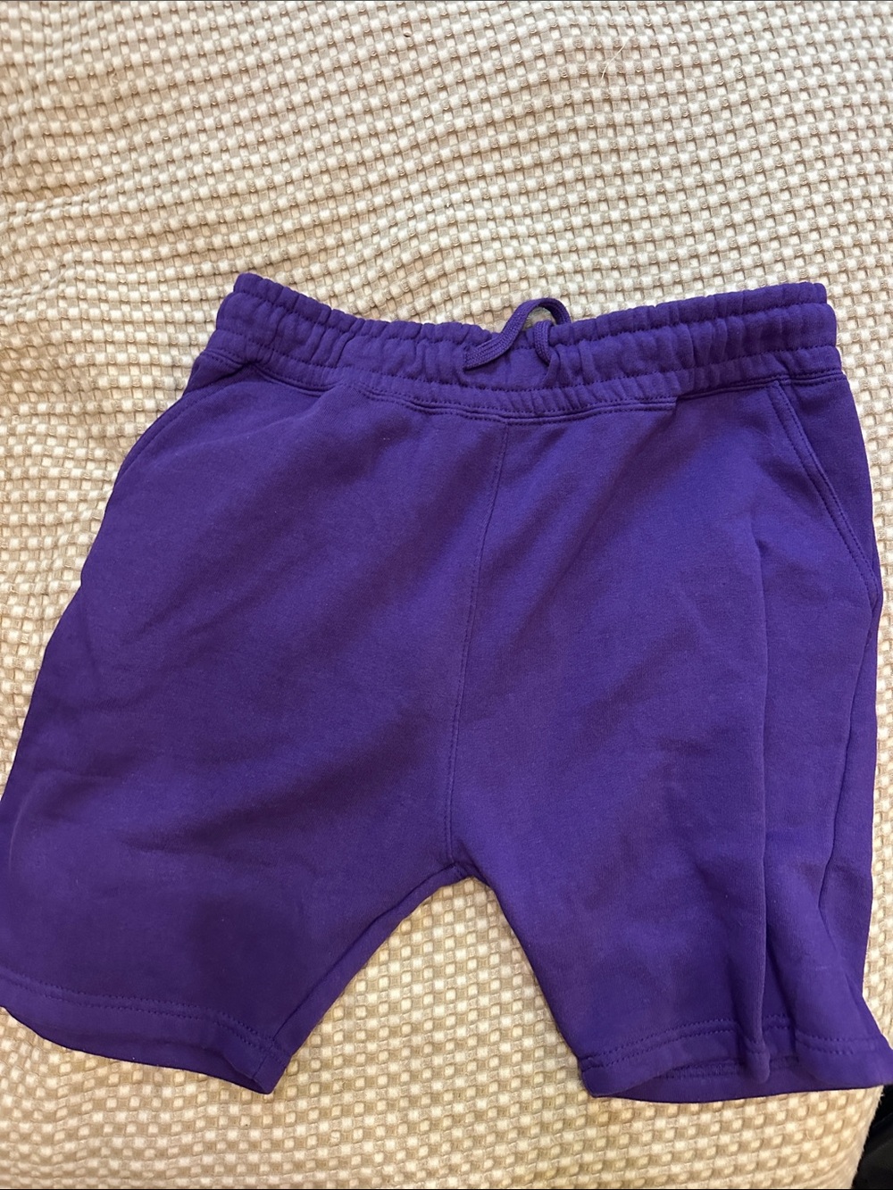NWOT Blank Kingdom Men's Purple Drawstring Sweatshorts